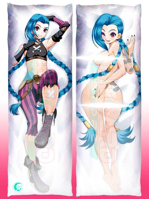 Jinx Body pillow case LEAGUE OF LEGENDS Mitgard-Knight